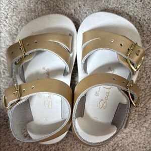 Salt Water Sandals - gold Sea Vees